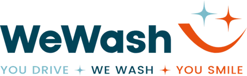 WeWash. You drive, we wash, you smile.